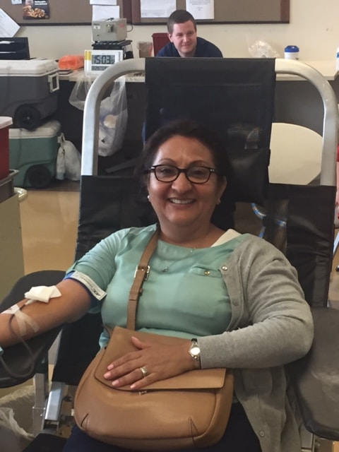 Dental Associates Franklin hosted a blood drive in August