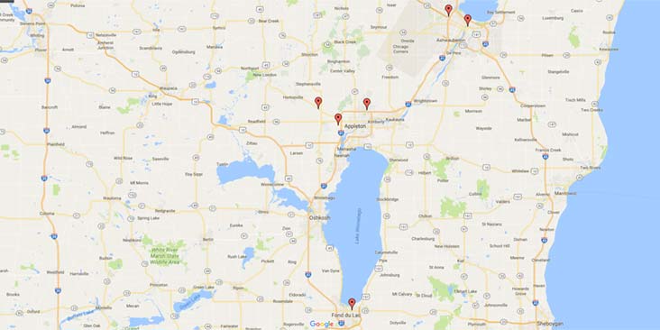 Dental Associates' north Wisconsin locations.