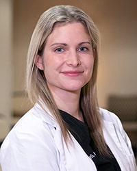 Dentist Emily Skibinski