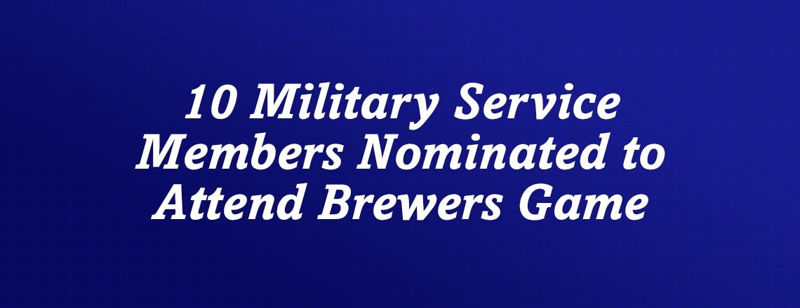 Dental Associates honors military members at Brewer game