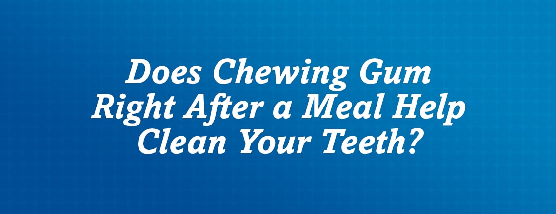 Is Chewing Gum Good For Your Teeth?