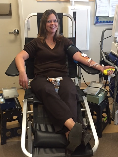 Dental Associates Franklin hosted a blood drive in August