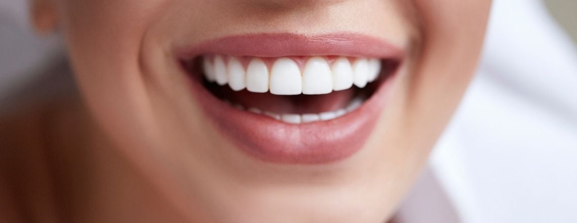 young woman smiling